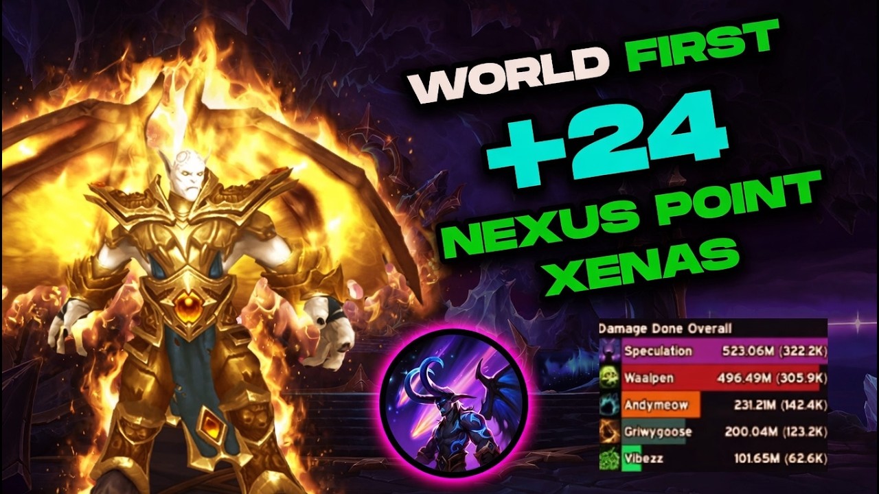 WORLD FIRST EVER +24 NEXUS POINT XENAS (1m41s LEFT!) | Devourer POV