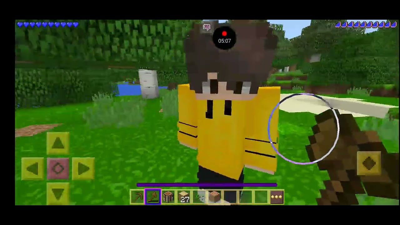 Haqiqiy Yasiko bilan survival qildim 1 | Zeker minecraft