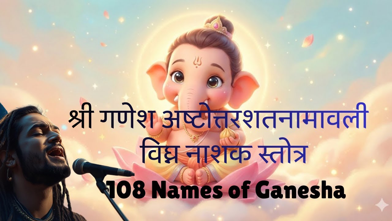 Ganesh 108 Names for Success & PeacePowerful Vighna Harta Ganesh Path | Siddhi Buddhi Blessings