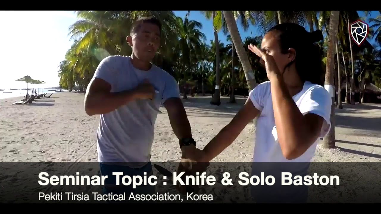 2018, Tuhon Kit Acenas 방한 PTTA 전술칼리 세미나