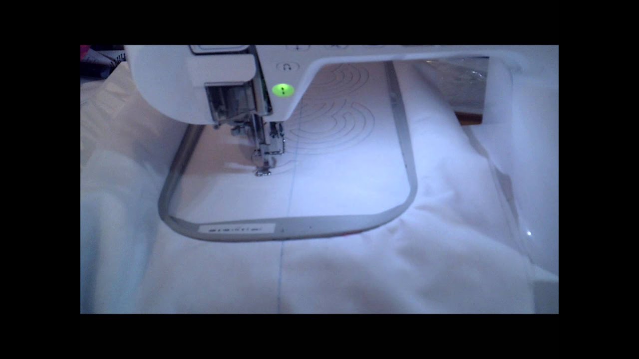 Quilting with an Embroidery Machine