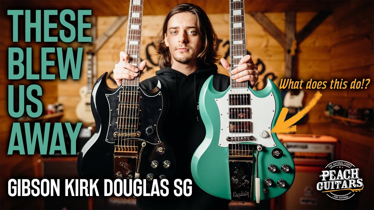 Gibson's Exciting NEW Kirk Douglas Signature SG - Deep-Rooted Versatility!