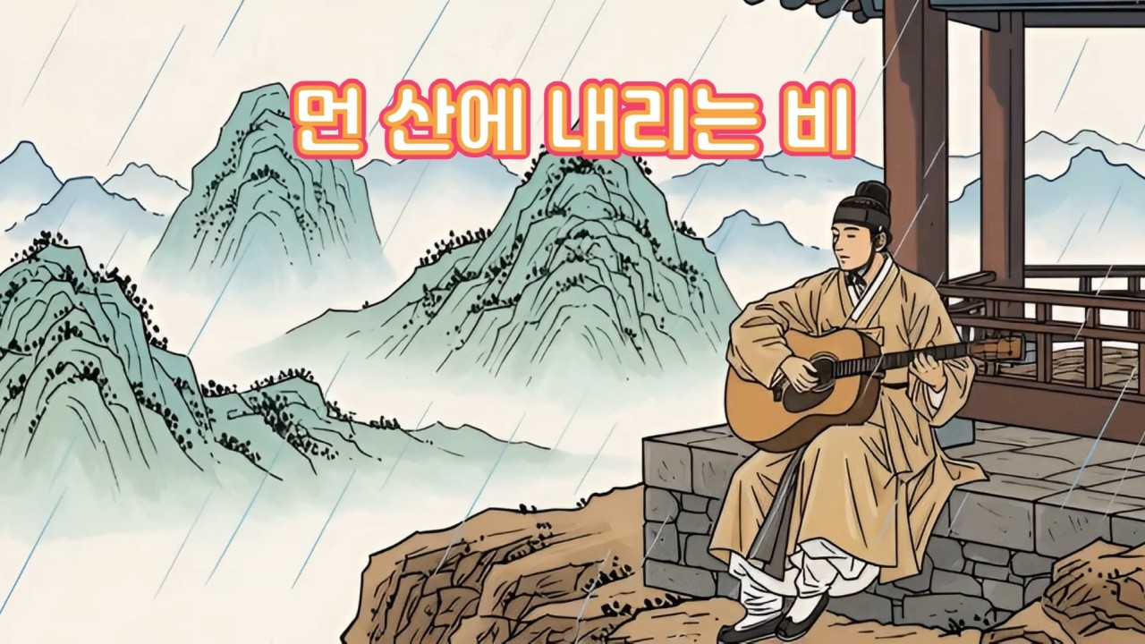 [트롯] 먼 산에 내리는 비 @2