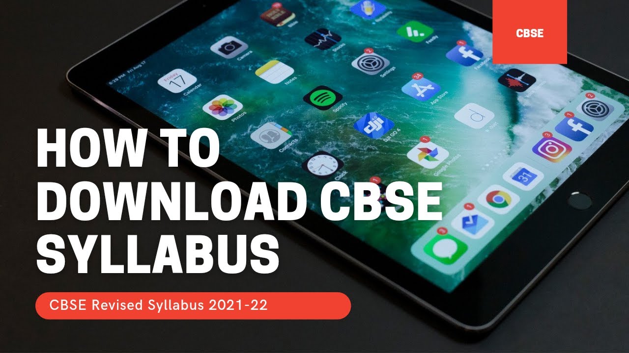 How to Download CBSE Syllabus 2021 22 l CBSE Revised Syllabus 2021 22