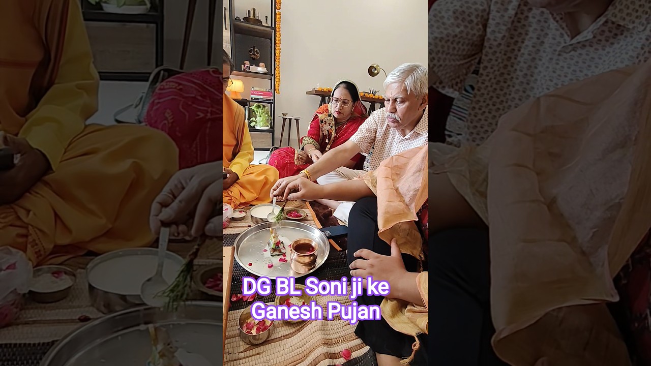 गणेश पूजन#DG BL Soni ji #New office pujan #trending #officialpage #jaipur #youtubeshorts