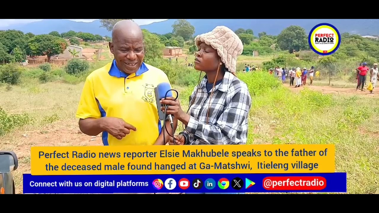 BREAKING NEWS | Perfect Radio news reporter speaks to the father of the deceased male