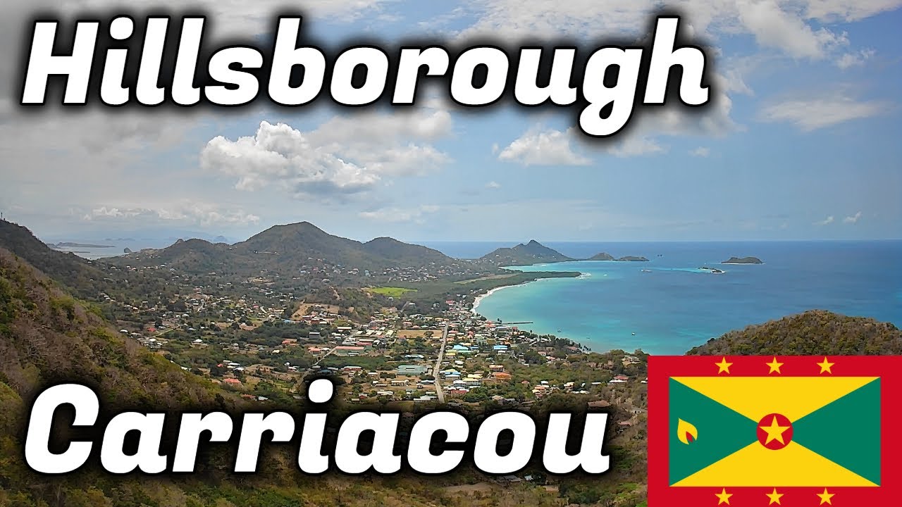 Scenic Tour Throughout Hillsborough, Carriacou Grenada 2 Months Before Hurricane Beryl 2024