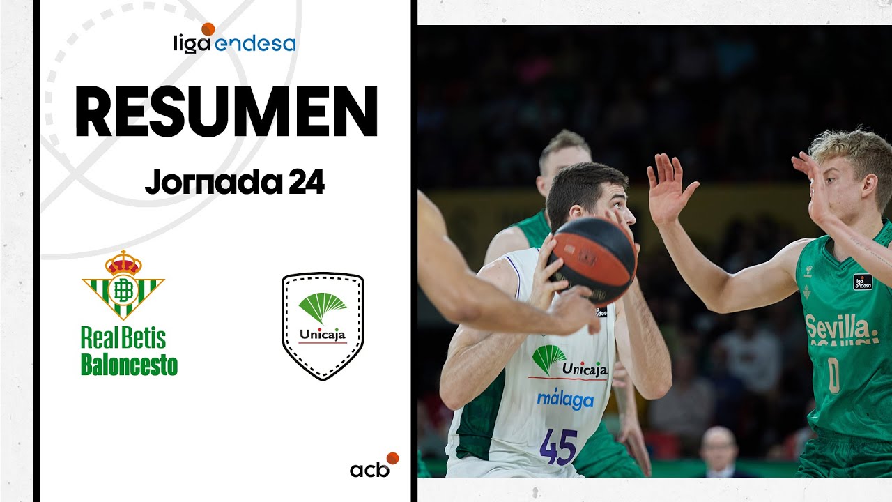 Real Betis Baloncesto - Unicaja (66-79) RESUMEN | Liga Endesa 2022-23