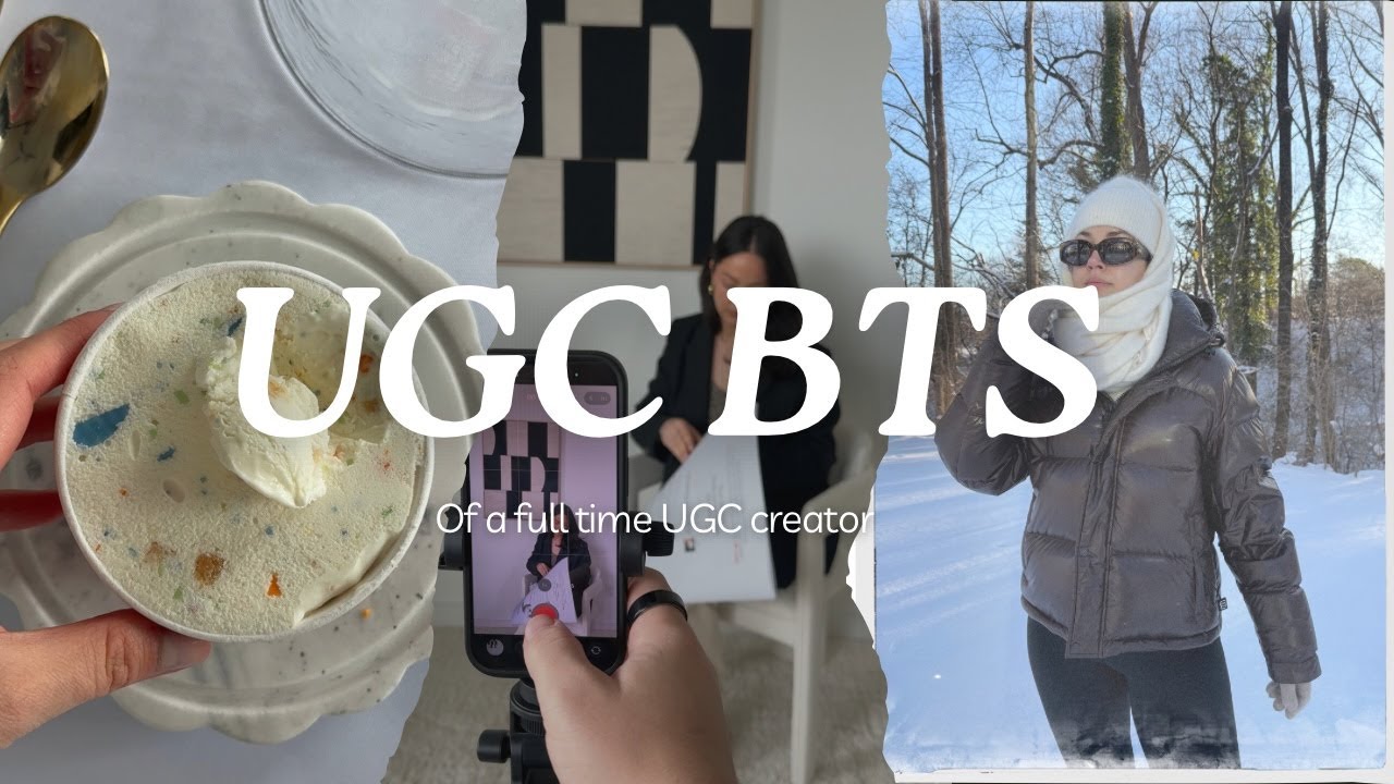 What Being a UGC Creator Actually Looks Like (BTS)
