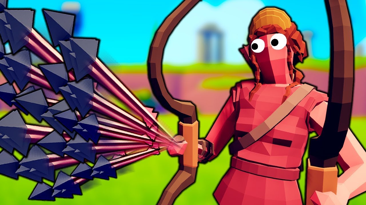 I Buffed Artemis with 30 Cheerleaders and This Happened - Totally Accurate Battle Simulator