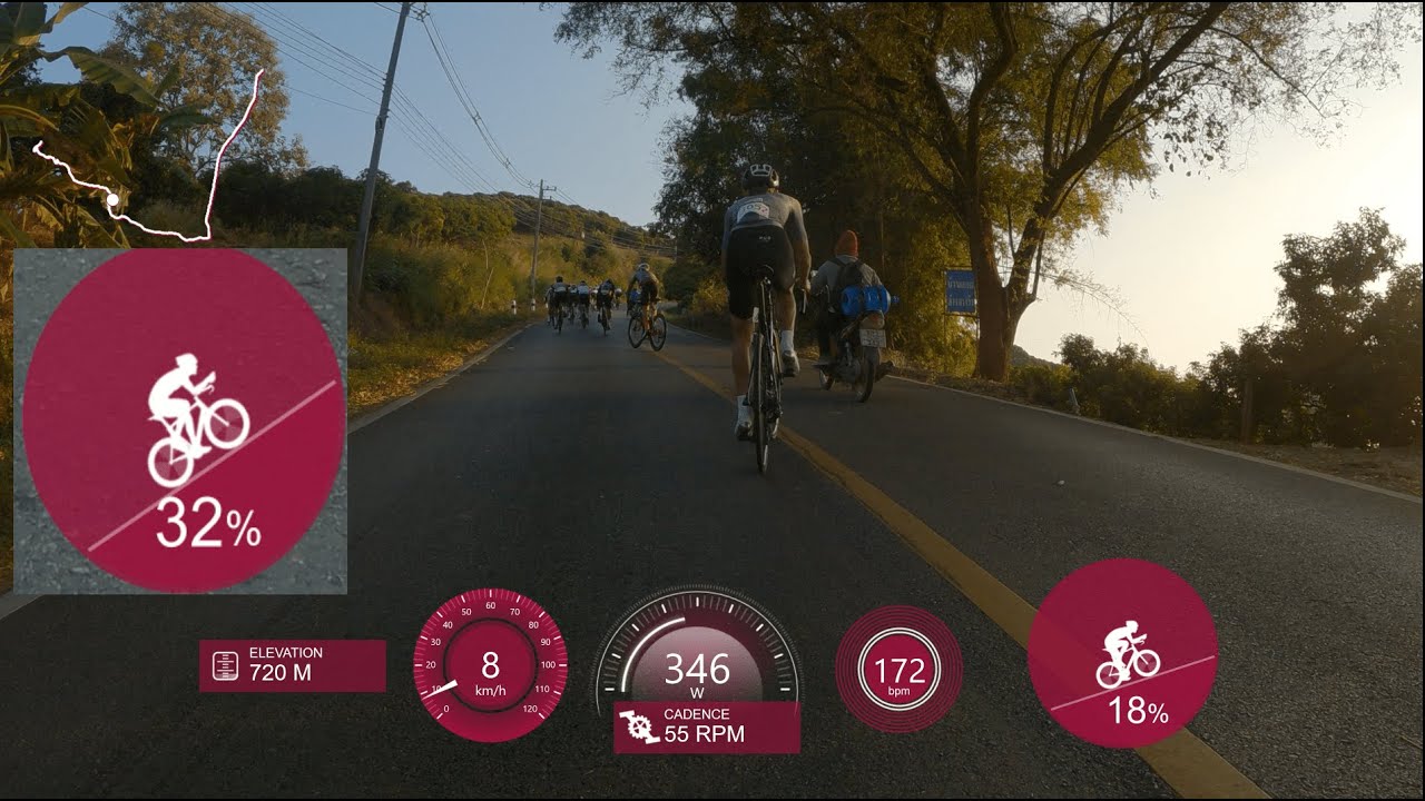 Brutal Thai Climb - Gradients Over 30%