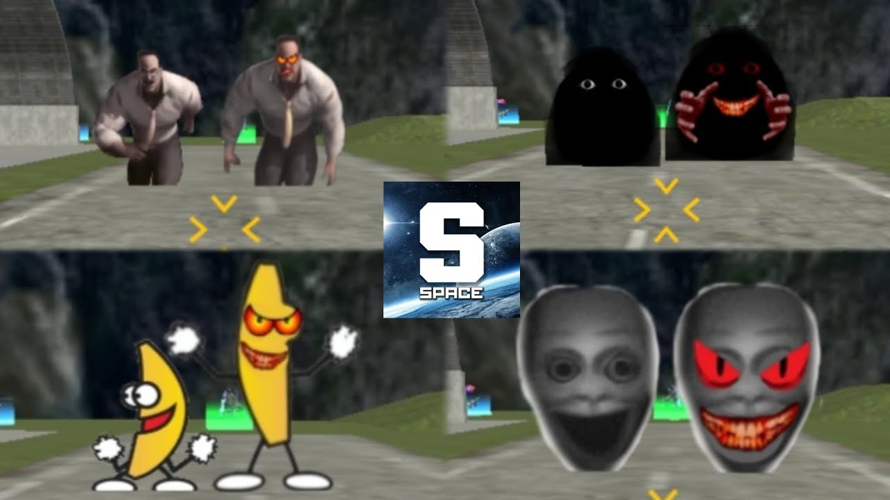 todos los nextbots verción malvada 🆚️ yo en sandbox in space😱 #nextbots #sandboxinspace #gameplay