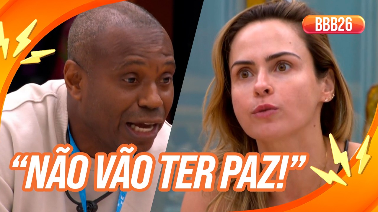 TRETA! 🔥 Ana Paula e Edilson discutem, e Jonas se mete na briga 💣 | BBB 26