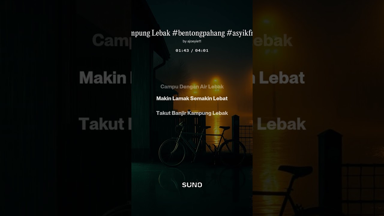 Takut banjir kampung Lebak 