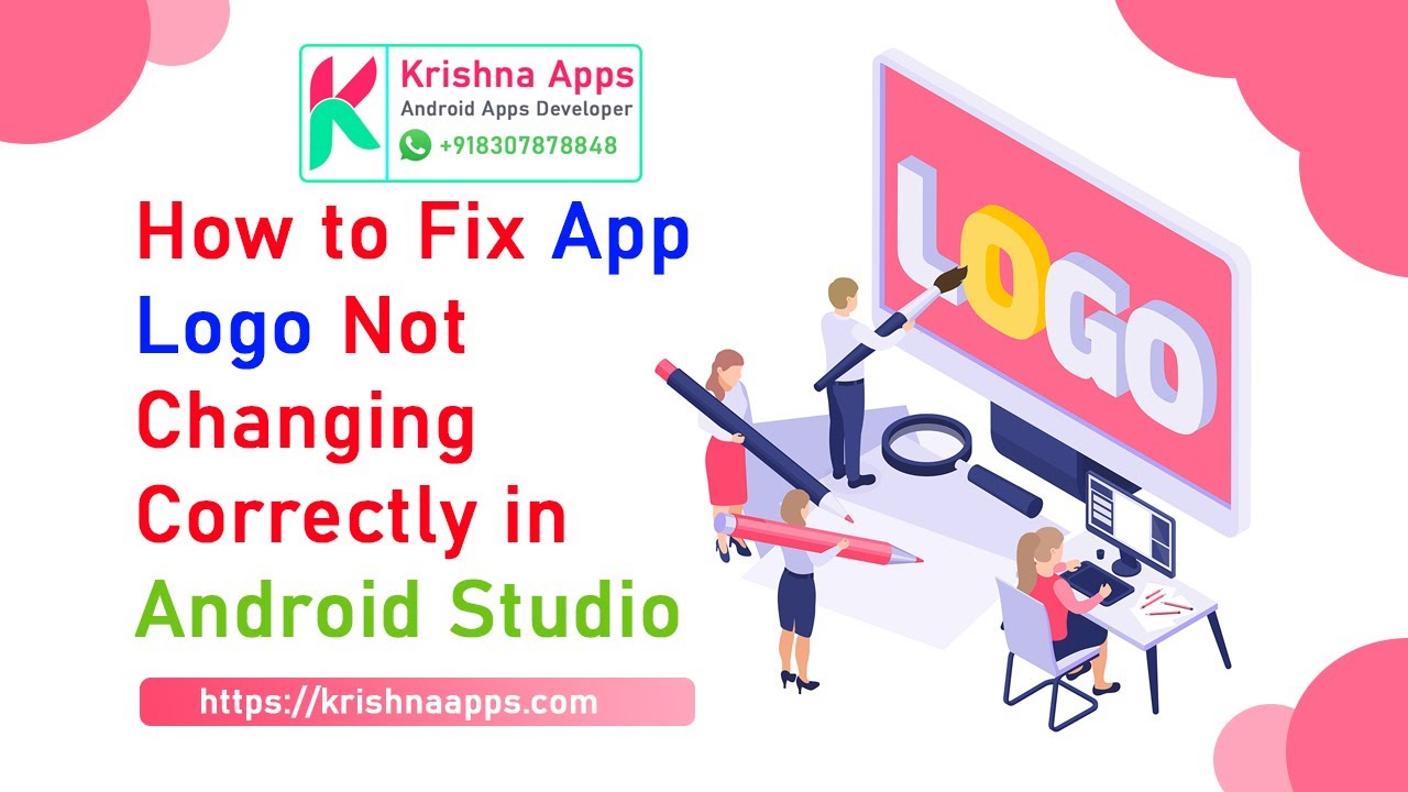 Как исправить ошибку, из-за которой логотип приложения не менялся корректно в Android Studio