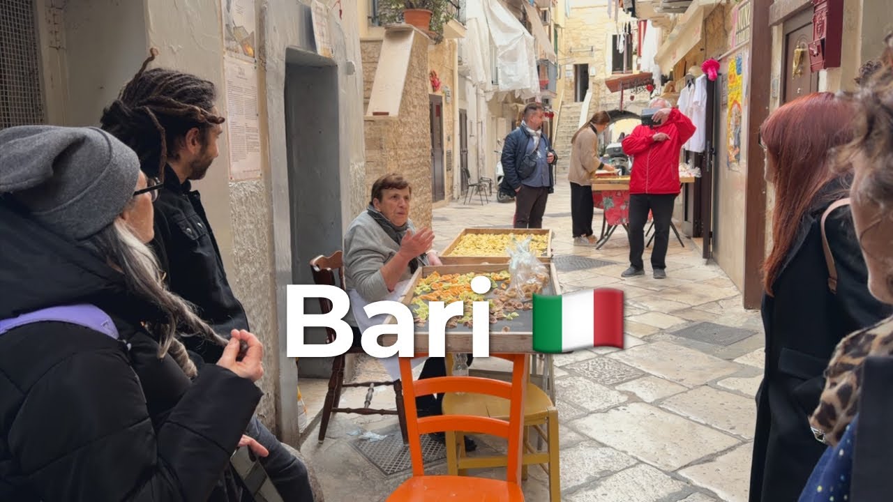 THE GOOD ITALIAN WALK IN BARI (PUGLIA)