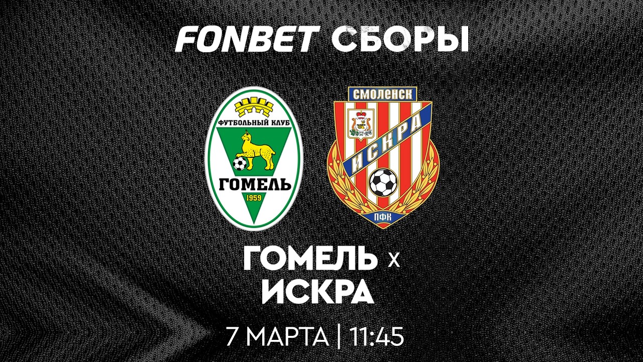 Товарищеский матч. Второй спарринг. «Гомель» — «Искра» (Смоленск) | 07.03.2026