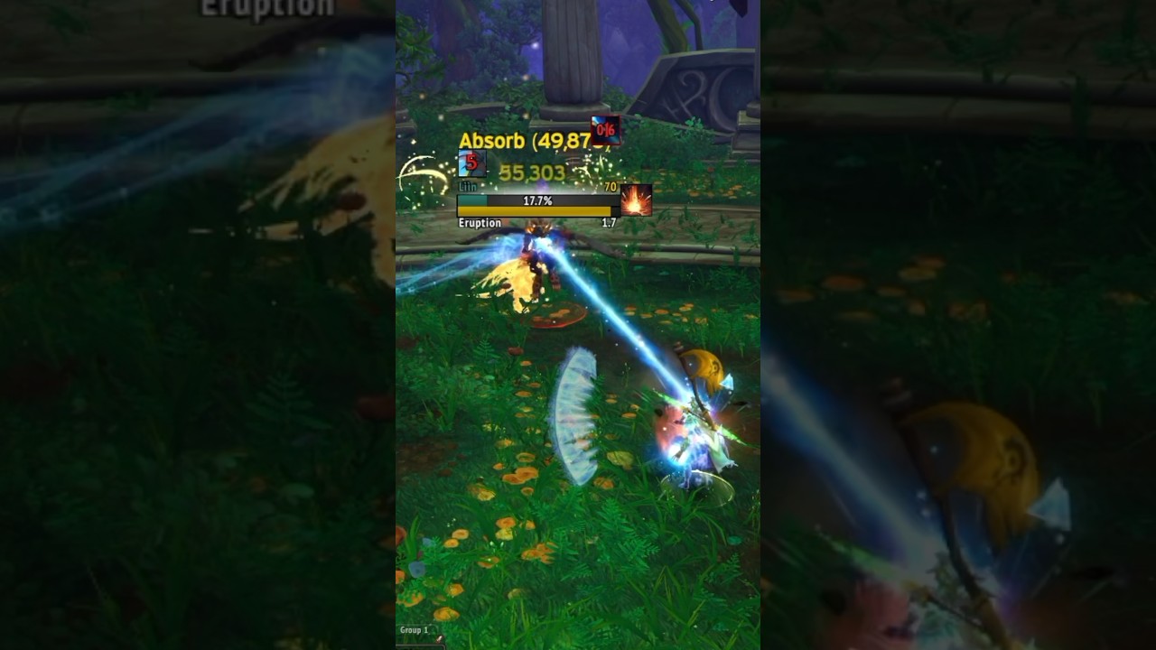 Frost mage vs Augmentation Evoker 😅 #warcraft #dragonflight #mage #pvp
