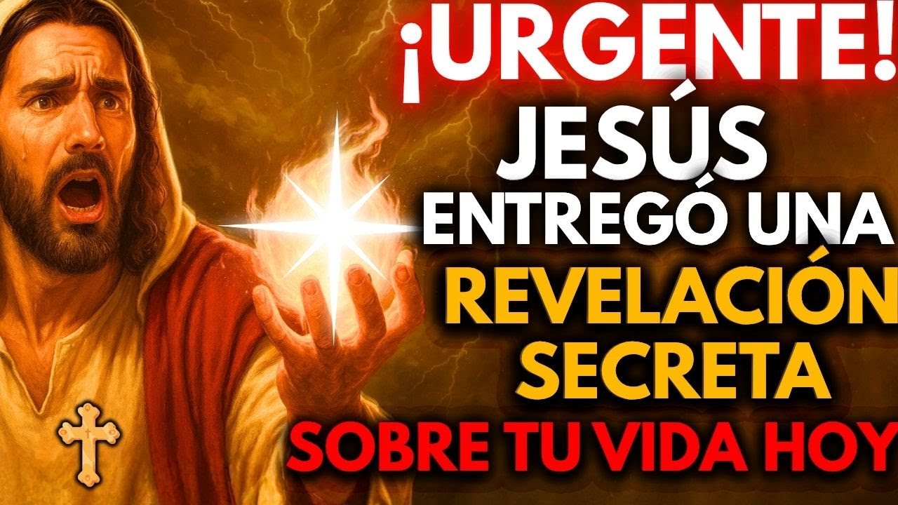 🚨 ¡URGENTE! JESÚS ENTREGÓ UNA REVELACIÓN SECRETA SOBRE TU VIDA HOY