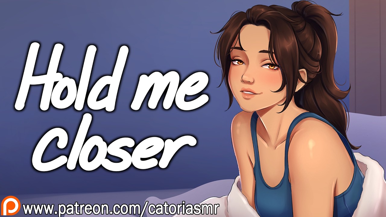 Your Tomboy Roommate Crawls into Your Bed at Night (Cuddles) (ASMR) (Rain Sounds)