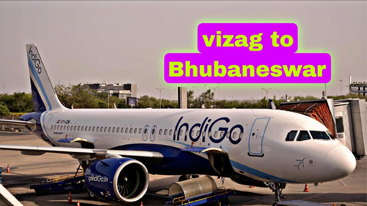 Visakhapatnam to Bhubaneswar flight journey 
