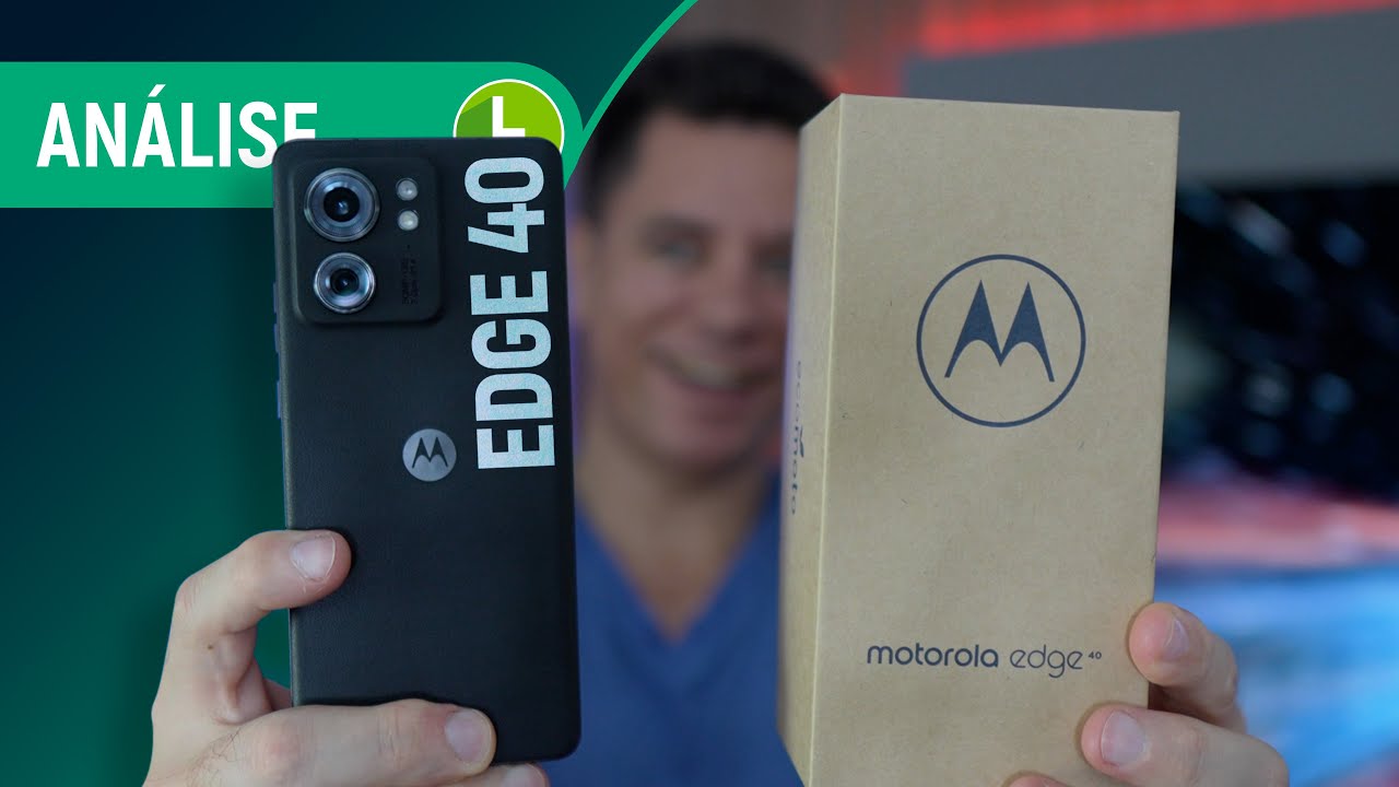 MOTOROLA EDGE 40: porte de TOP de LINHA em um BOM INTERMEDIÁRIO PREMIUM? | Análise / Review