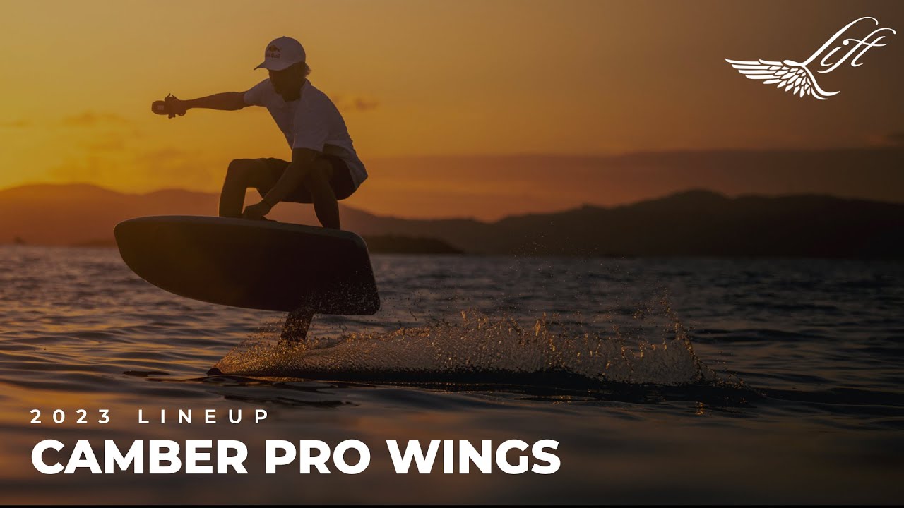 Lift Foils Camber Pro eFoil Wings Overview