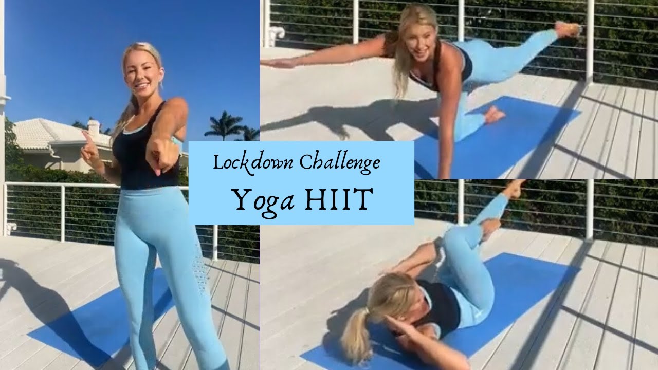 Lockdown Challenge DAY 23 - Yoga HIIT Workout