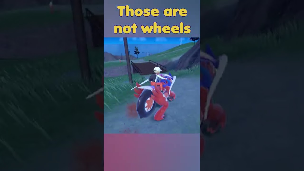 Those aren't wheels. #pokemon