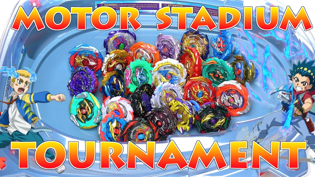 BEYBLADE MOTOR STADIUM TOURNAMENT | Beyblade Burst Surge Speed Storm Evolution