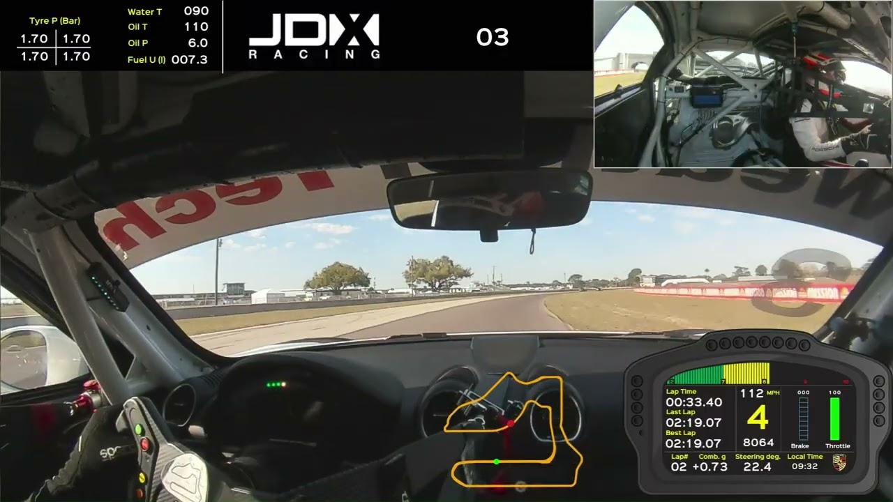 PSCNA Cayman Pro-Am Sebring 2025 Race 2