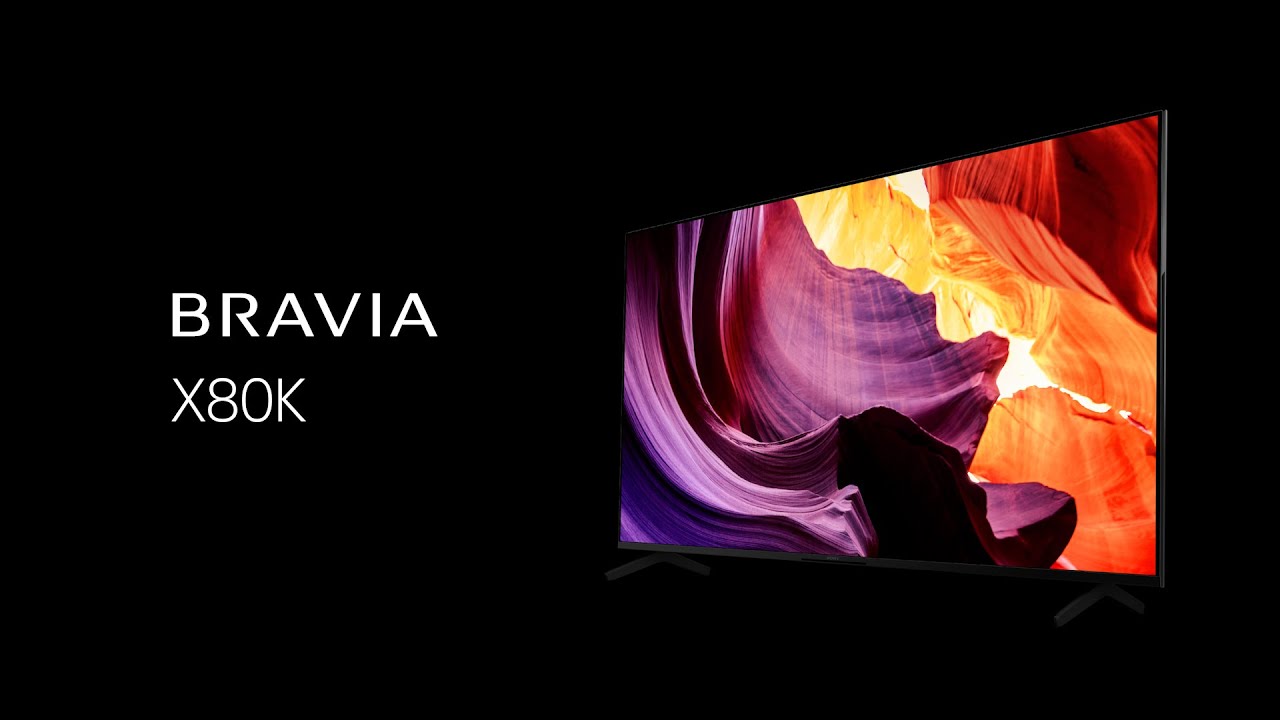 Sony BRAVIA X80K 4K HDR TV (Google Assistant / Hands-free / Kids Profile)