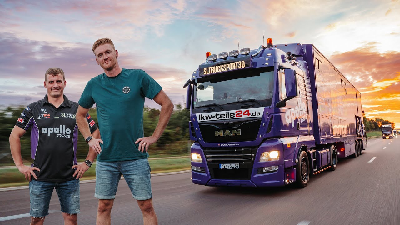 In konvooi naar Le Mans en achteruit racen over de ringweg van Parijs! 🤪