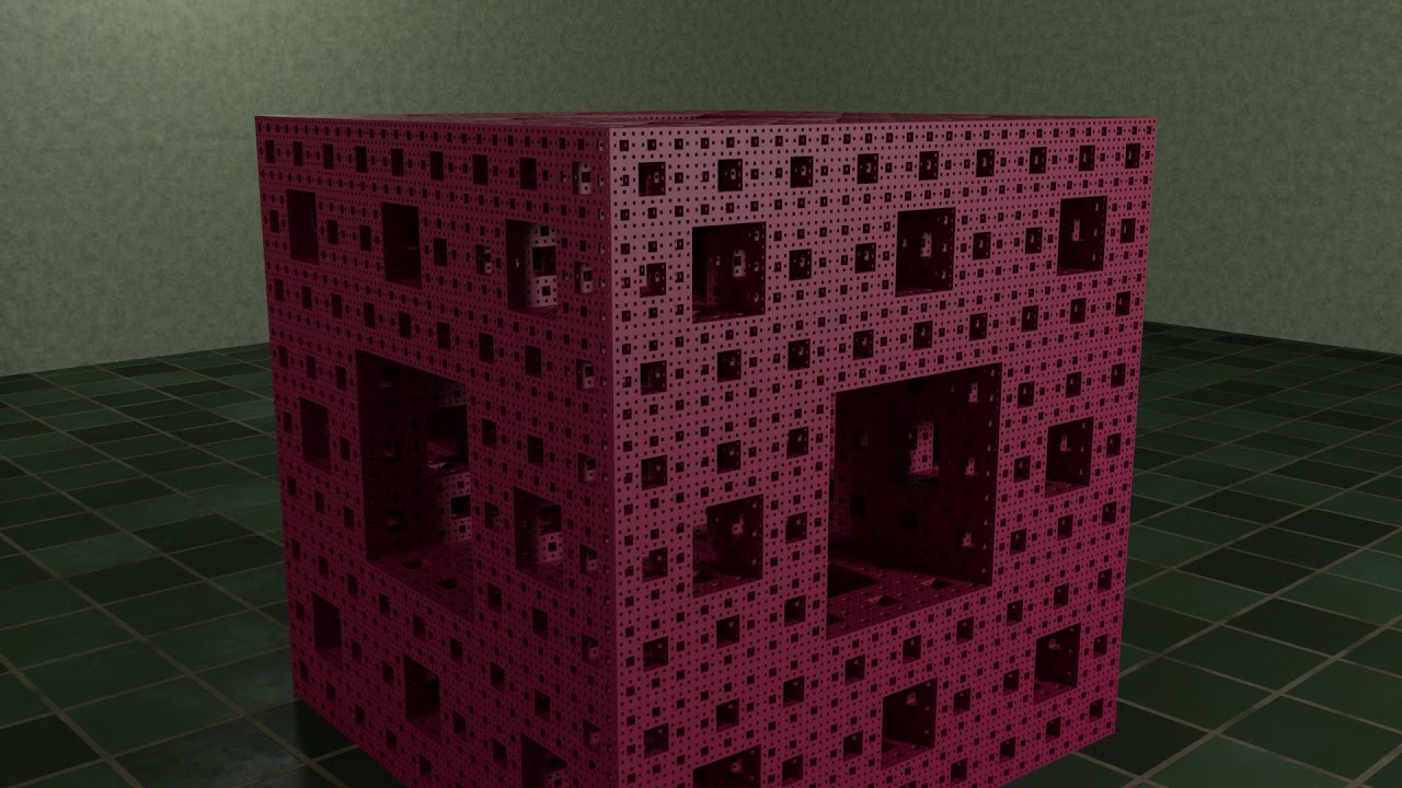 My Own Original Level Five Menger Sponge
