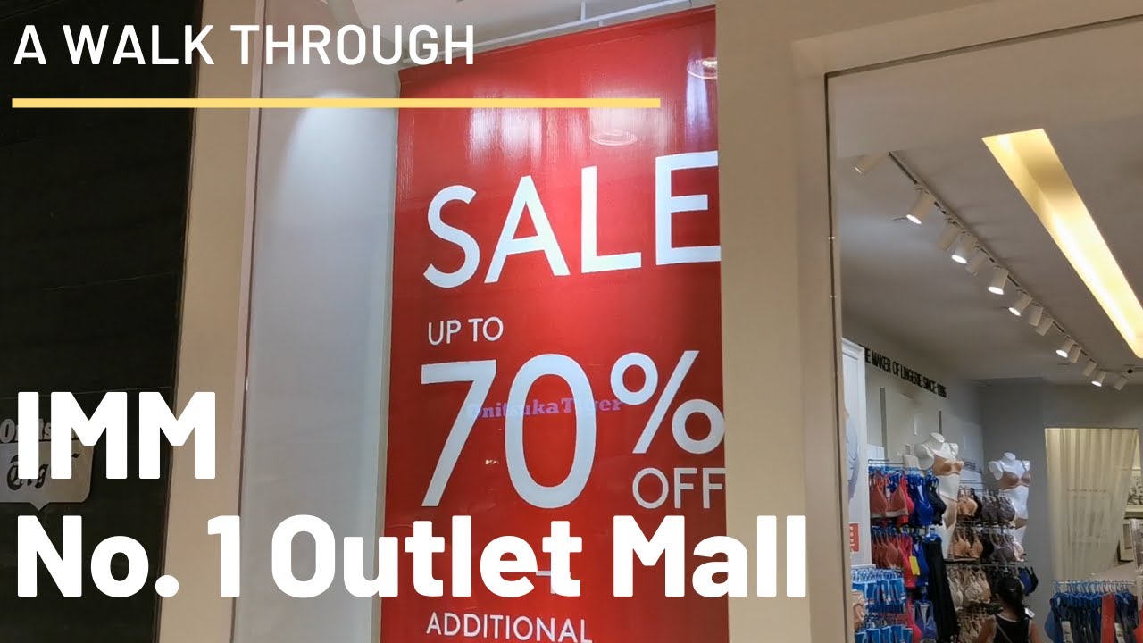 What makes IMM the No  1 Shopping Destination in Singapore?