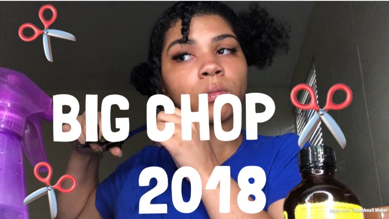 BIG CHOP 2018| Restarting My Hair Journey *GETS EMOTIONAL*