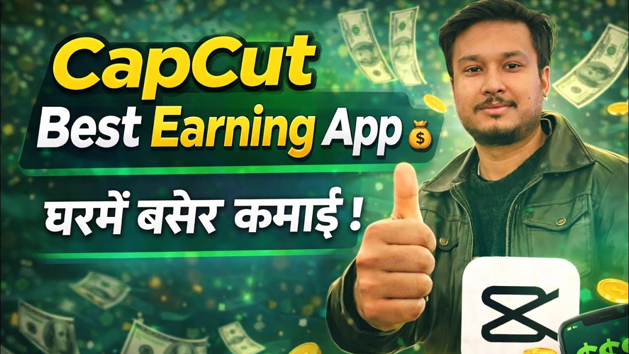 CapCut Best Earning App 💰 | घरमै बसेर कमाइ कसरी गर्ने?