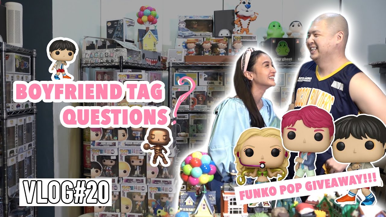 Vlog #20: BF Tag Questions + Funkopop Toy Giveaway | PART 1 | She is Kris B | Kris Bernal 💋