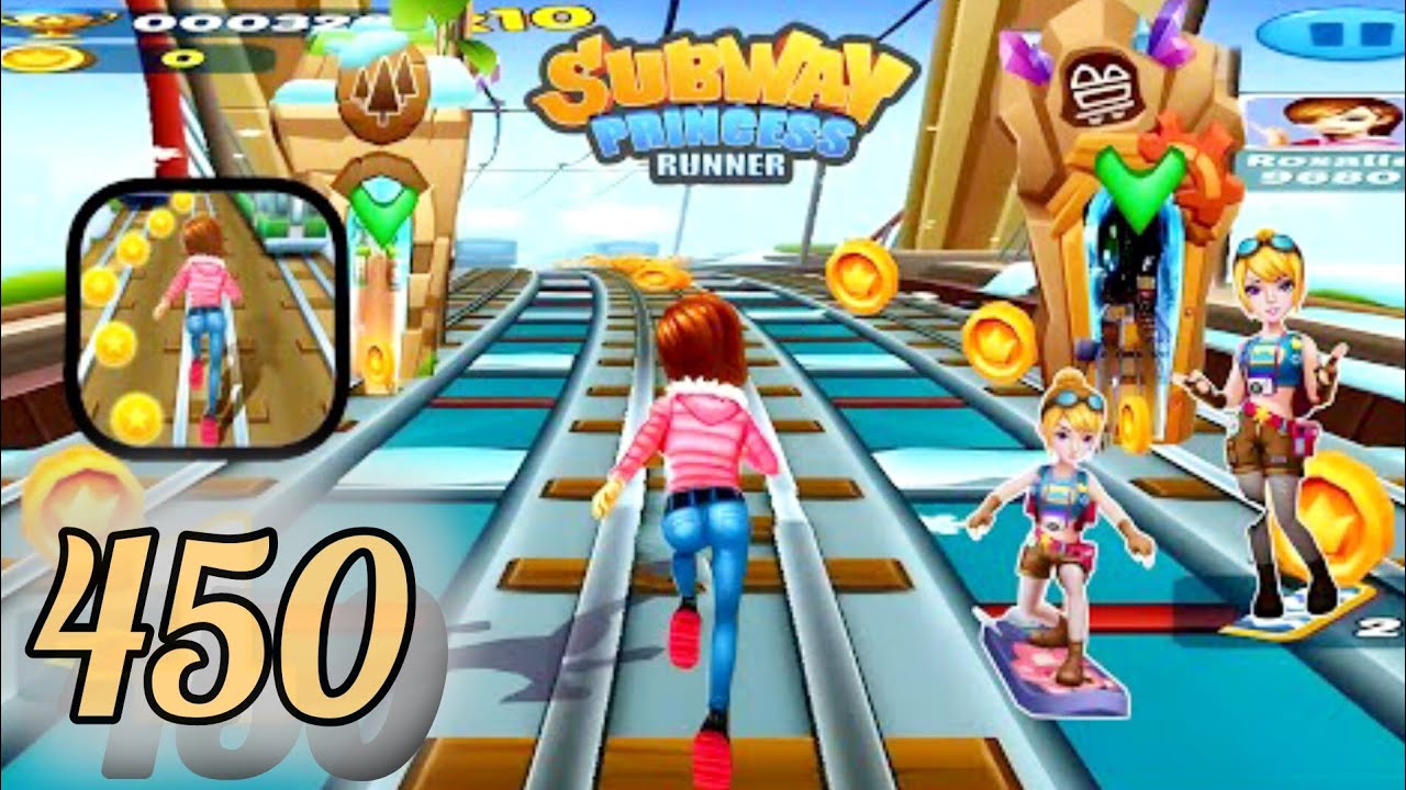 Subway Princess  Runner 🕺 | She Ran Like a PRO! 😱 | Part - 450