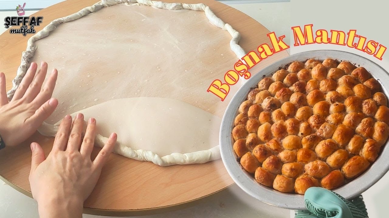 Meğer Çok Kolaymış 😮 BU Yöntemi Gösteren Olmadı 👌🏻BOŞNAK BÖREĞİ