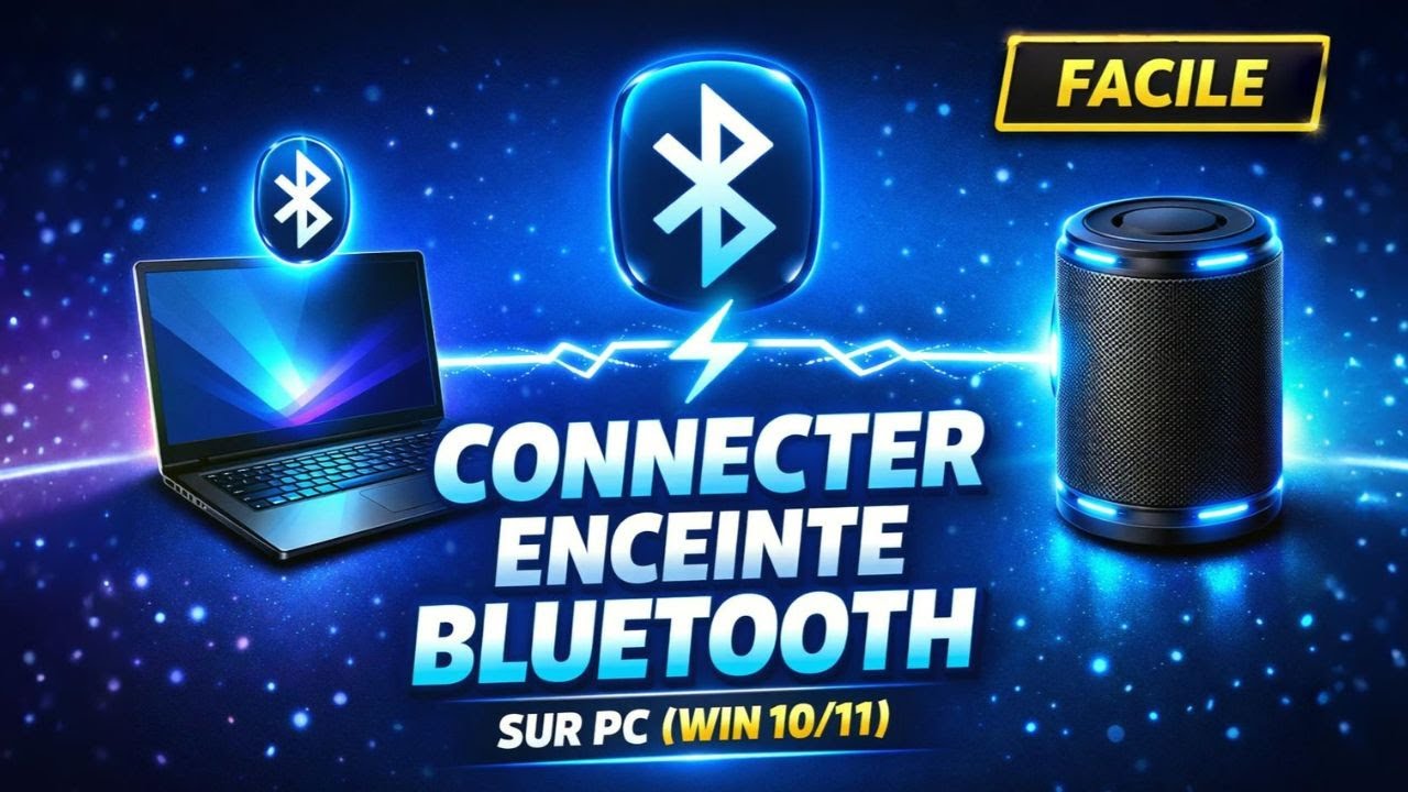 Comment connecter une enceinte Bluetooth &agrave; un PC (Windows 10/11)