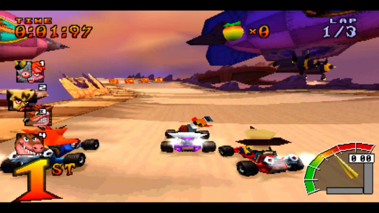 Crash Team Racing (CTR) PS 1 (Crash Cup) (N.Gin)