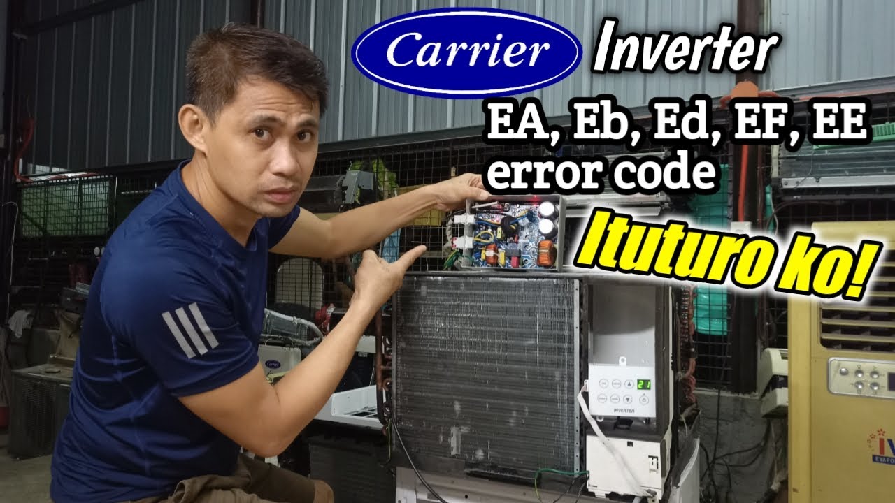 EA, Eb, Ed, EF, EE ERROR CODE | CARRIER INVERTER