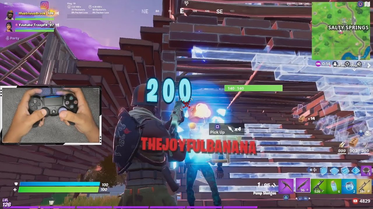 Intense ending to my Most Viewers Ever 😰 and my Aimbot Linear Settings | BrockPlaysFortnite