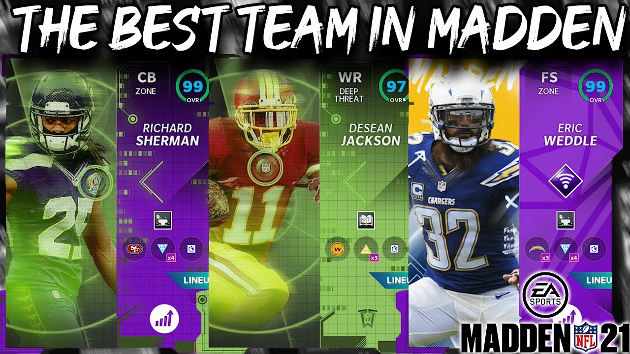 ADDING 2 99 OVERALL PLAYERS! THE BEST TEAM IN MADDEN #24 [MADDEN 21]