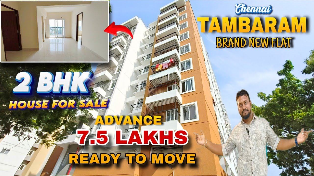 😍2BHK House For Sale in Tambaram Chennai🤩 Ready To Move😍Brand New Flat #home #flat #villa #tambaram
