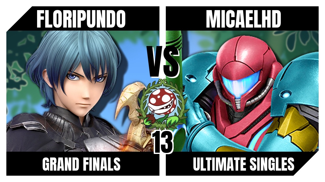 Piranha Garden 13 Grand Finals - Floripundo (Byleth) Vs. MicaelHD (Samus) Smash Ultimate (SSBU)