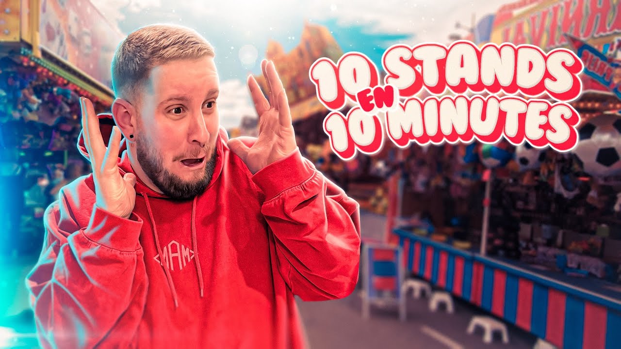 100€ : 10 STANDS EN 10 MINUTES (FOIRE DU TRÔNE)