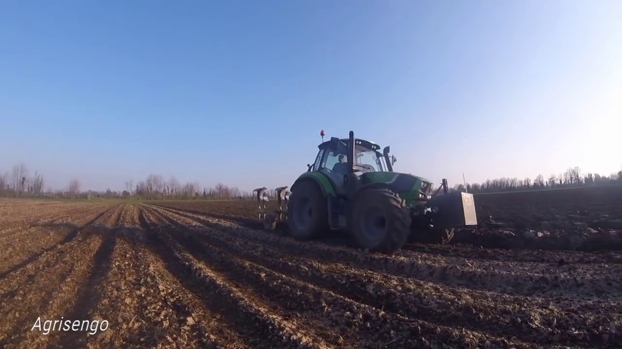 Aratura 2017 | Deutz - Fahr 6160 + aratro Piccioni 3 Vomeri | Az. Agr. Zuccotti | HD