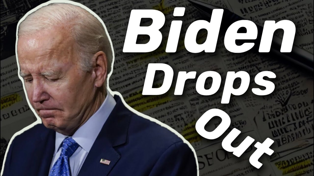 Joe Biden Drops Out of the Race - Learn English through News